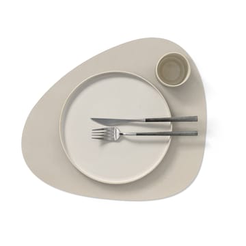 Set de table Nupo curve L - Oyster white - LIND DNA