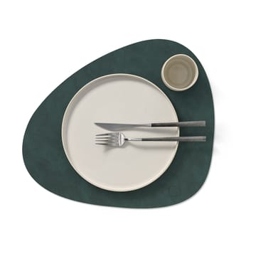 Set de table Nupo curve L - vert foncé - LIND DNA