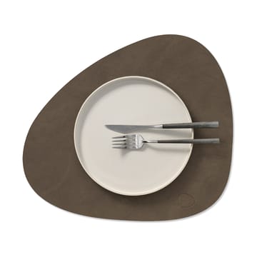 Set de table Nupo curve M - Caviar - LIND DNA