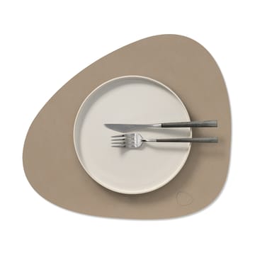 Set de table Nupo curve M - Clay brown - LIND DNA