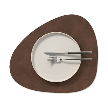 Set de table Nupo curve M - Marron foncé - LIND DNA