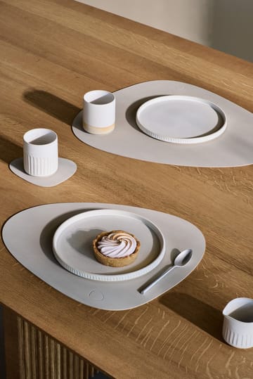 Set de table Nupo curve M - Oyster white - LIND DNA