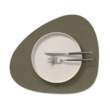 Set de table Nupo curve M - Vert militaire - LIND DNA