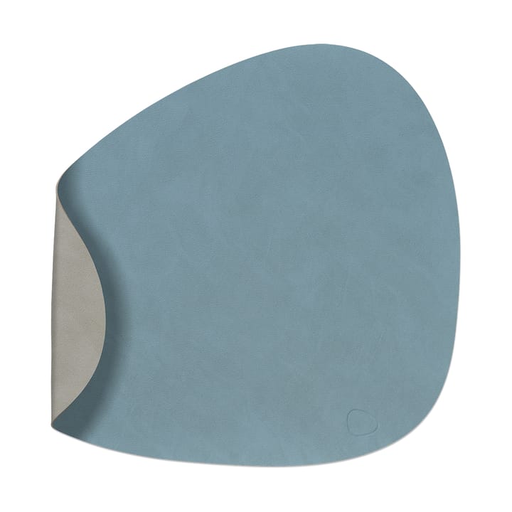 Set de table Nupo curve réversible L 1 pièce - bleu clair-gris clair - LIND DNA