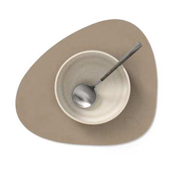 Set de table Nupo curve S - Clay brown - LIND DNA