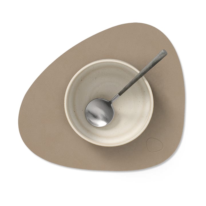 Set de table Nupo curve S, Clay brown LIND DNA