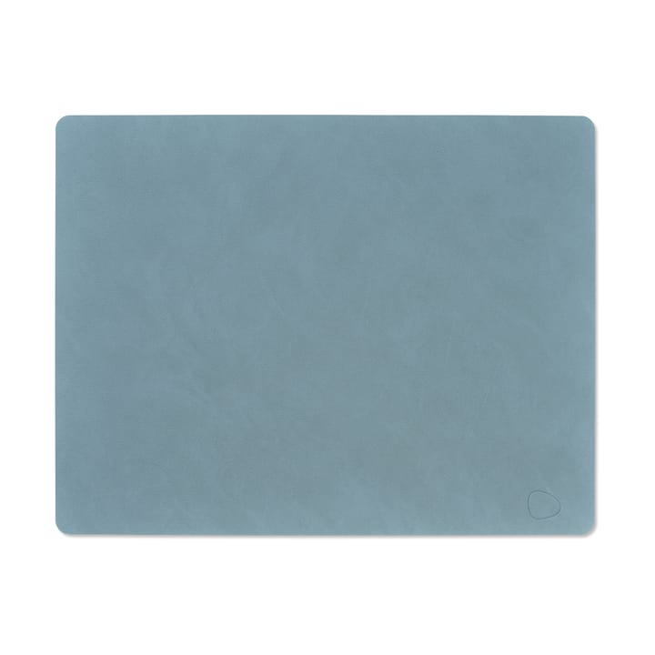 Set de table Nupo réversible square L 1 pièce, Bleu clair-gris clair LIND DNA