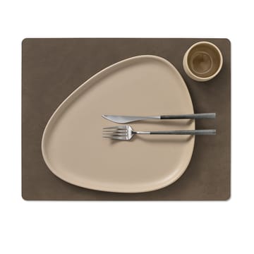 Set de table Nupo square L - Caviar - LIND DNA