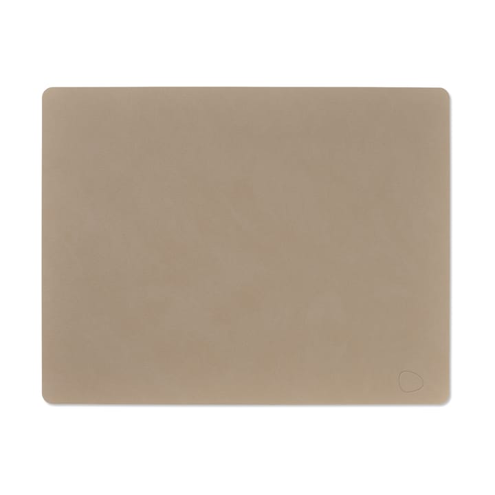 Set de table Nupo square L - Clay brown - LIND DNA