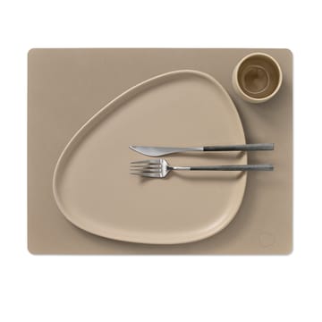 Set de table Nupo square L - Clay brown - LIND DNA