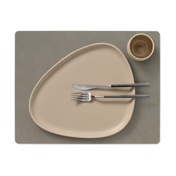 Set de table Nupo square L - Flint grey - LIND DNA