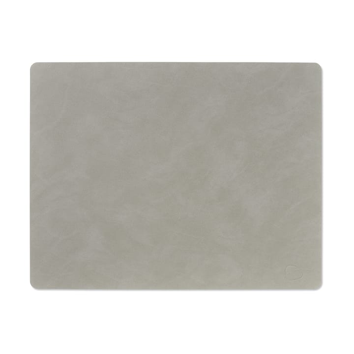 Set de table Nupo square L - gris clair - LIND DNA