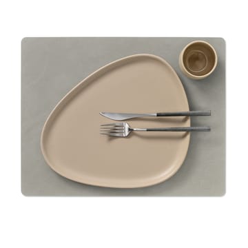 Set de table Nupo square L - gris clair - LIND DNA