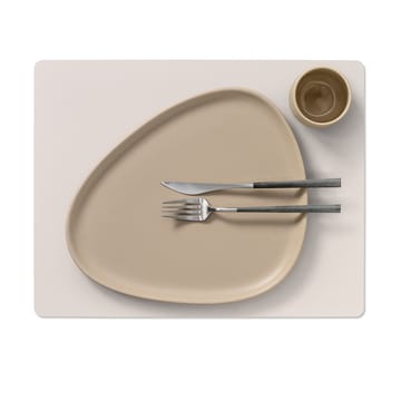 Set de table Nupo square L - Soft nude - LIND DNA