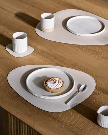 Set de table Serene Curve L 37x44 cm - Crème - LIND DNA