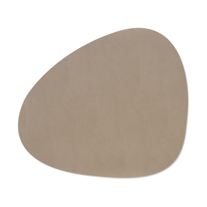 Set de table Serene Curve L 37x44 cm - Gris taupe - LIND DNA