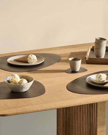 Set de table Serene Curve L 37x44 cm - Noisette - LIND DNA