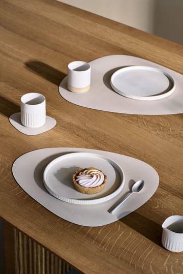 Set de table Serene curve M - Crème - LIND DNA