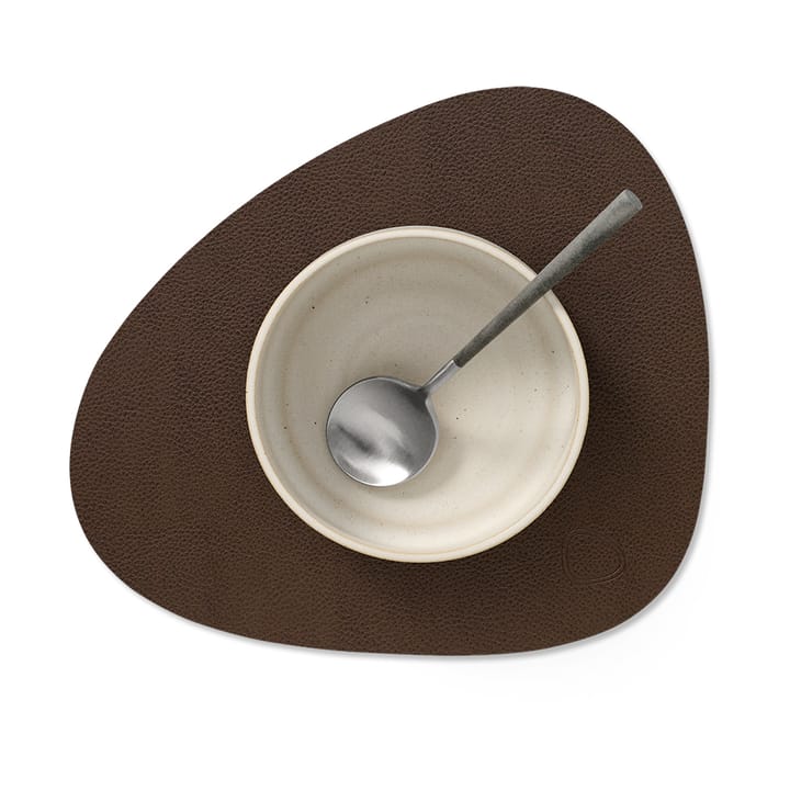 Set de table Serene Curve S 24x28 cm, Noisette LIND DNA