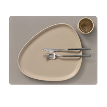 Set de table Serene Square L 35x45 cm - Cendré - LIND DNA