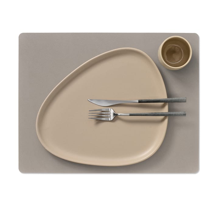 Set de table Serene Square L 35x45 cm, Cendré LIND DNA