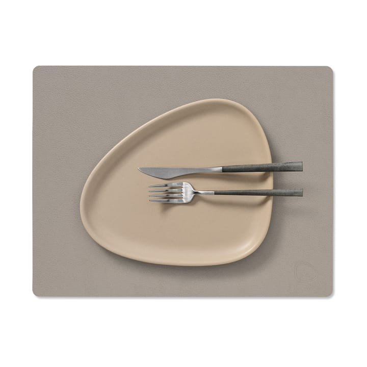 Set de table Serene Square M 26,5x34,5 cm, Cendré LIND DNA