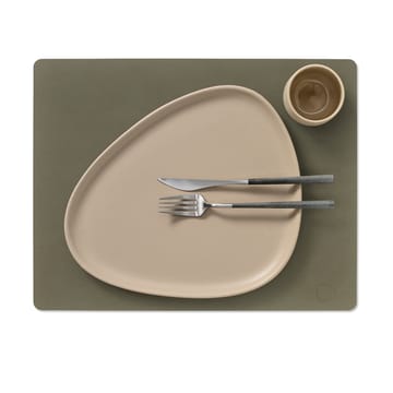 Set de table Square Nupo 35x45 cm - army green - LIND DNA