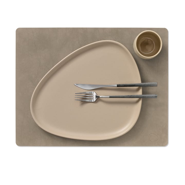 Set de table Square Nupo 35x45 cm, nomad grey LIND DNA