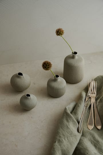 Vase Bottle - Sand grey, small - Lindform