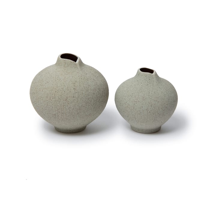 Vase Line, Sand grey, medium Lindform