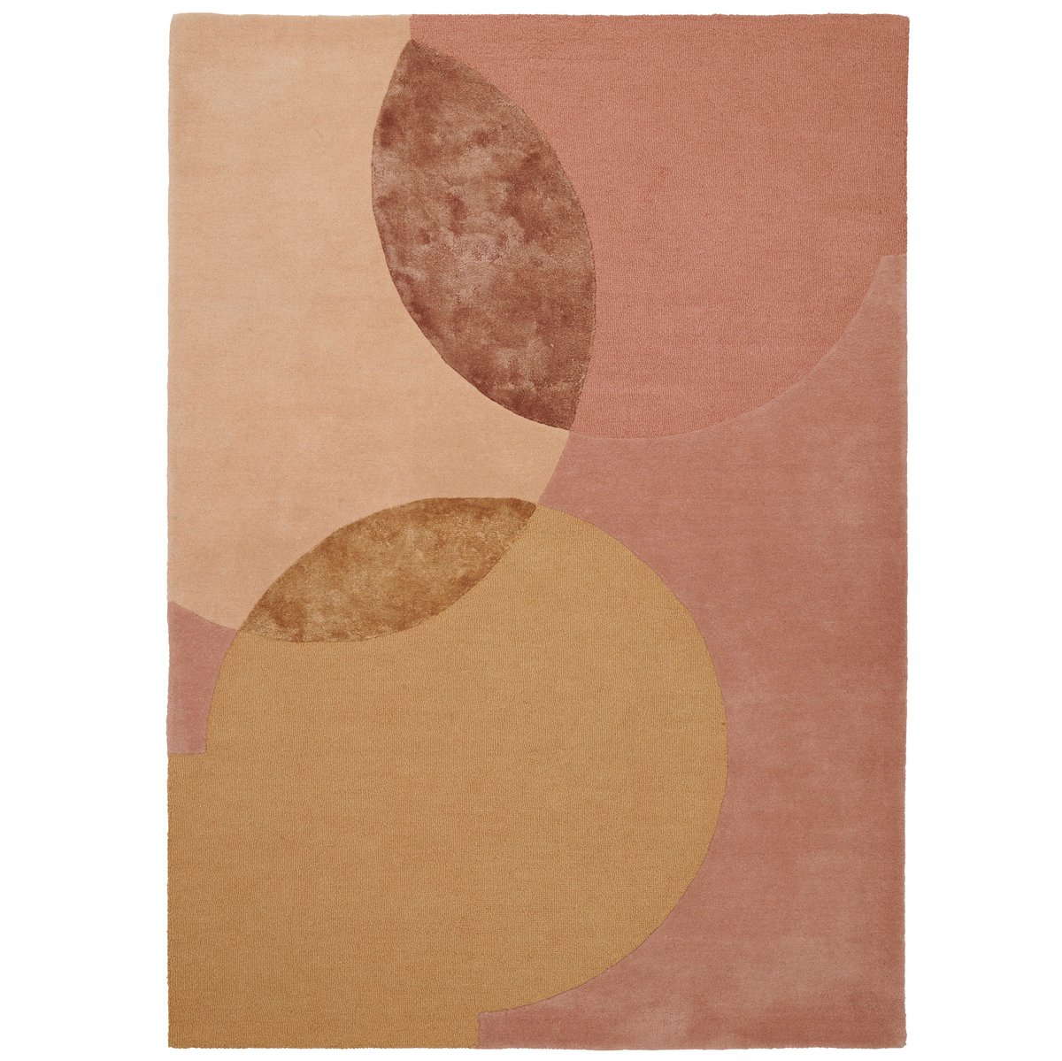 Linie Design Tapis Caldera 140x200cm Mustard