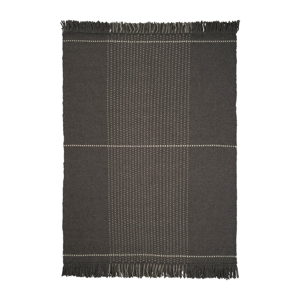 Linie Design Tapis en laine Awakened Mind 200x300 cm Charcoal