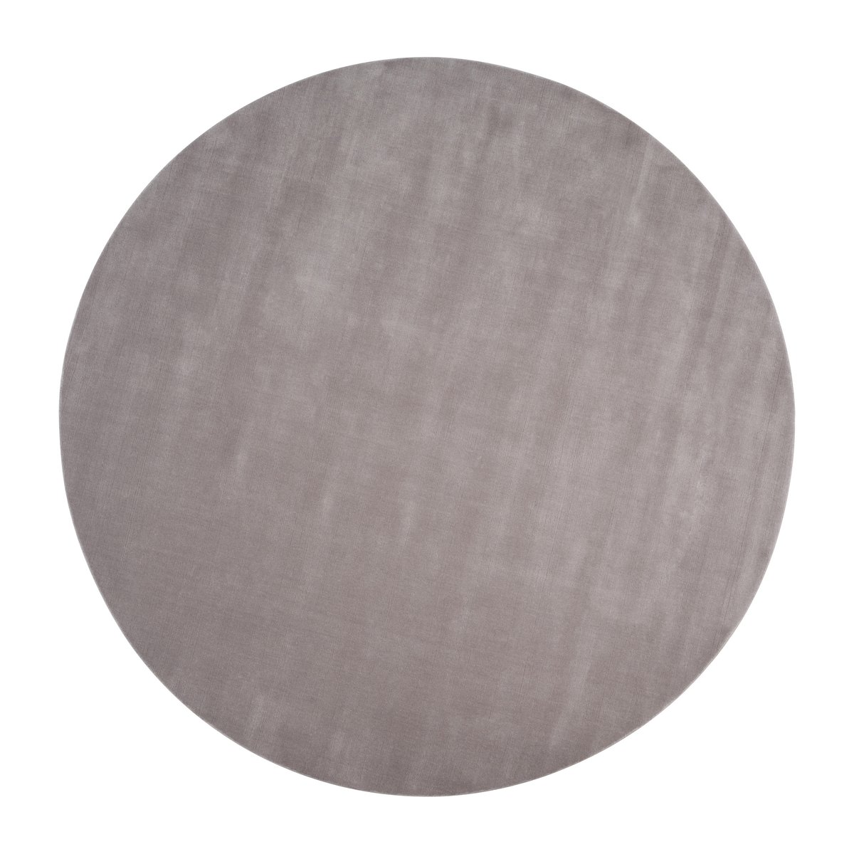 Linie Design Tapis en laine Halo Cloud rond Ø 250 cm Light grey