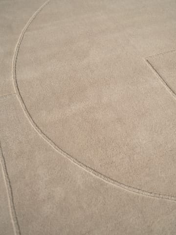 Tapis en laine Lineal Poem - Beige, 250x350 cm - Linie Design