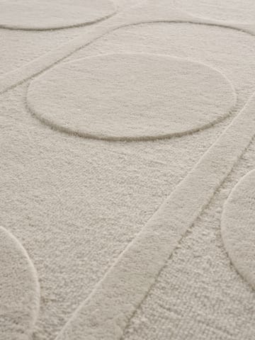 Tapis en laine Orb Alliance - White, 250x350 cm - Linie Design