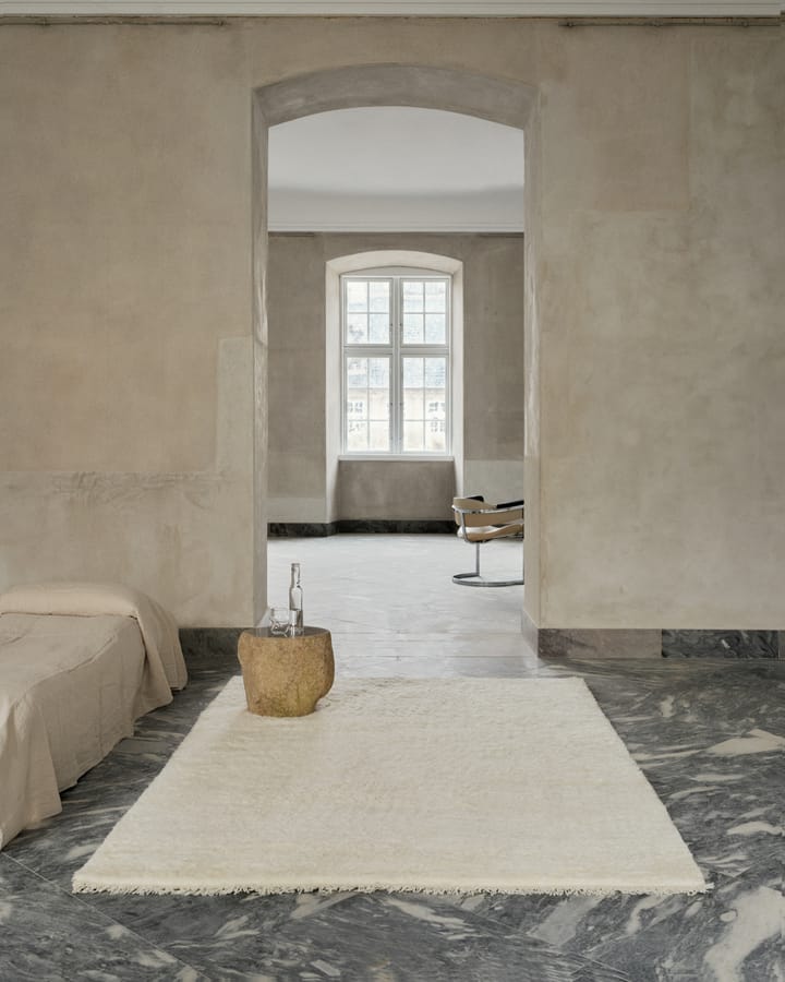 Tapis en laine Soft Savannah, White, 140x200 cm Linie Design