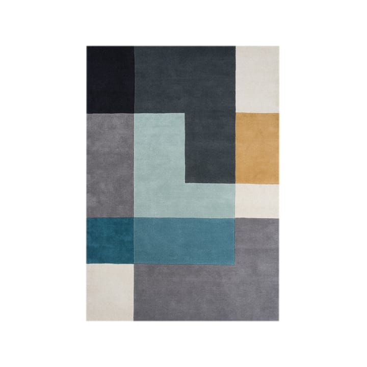 Tapis Ometri - aqua, 200x300 cm, aqua, 200x300 cm - Linie Design