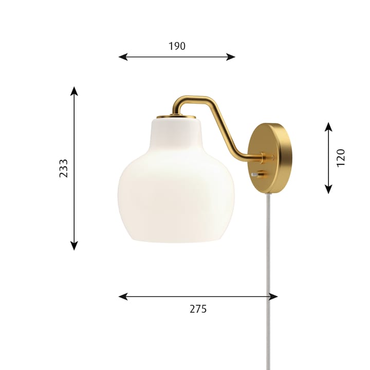 Applique murale VL Ring Crown - 1 - Louis Poulsen