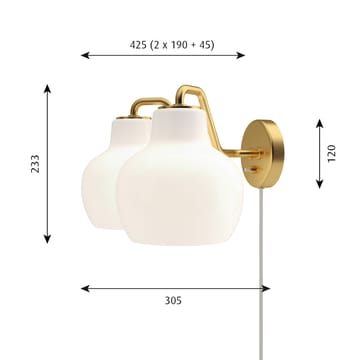 Applique murale VL Ring Crown - 2 - Louis Poulsen