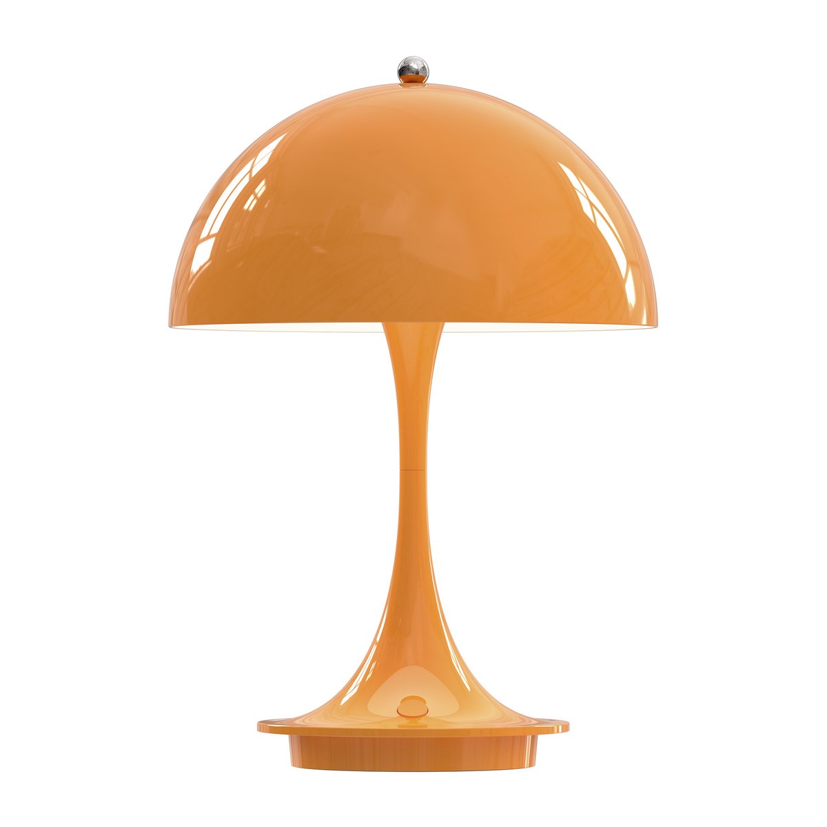 Louis Poulsen Lampe de table Panthella 160 Portable métal Orange