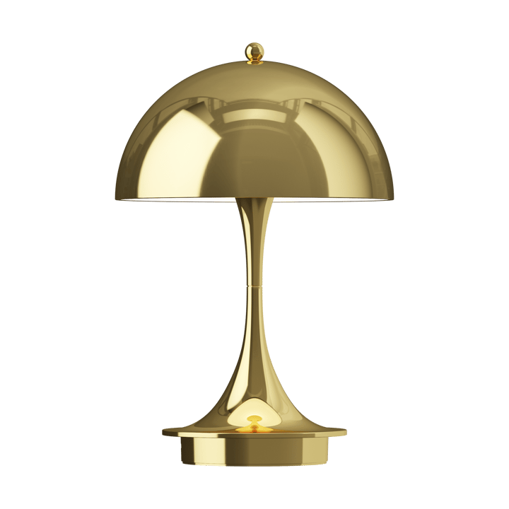 Lampe de table Panthella 160 Portable v3 - Brass metallised - Louis Poulsen