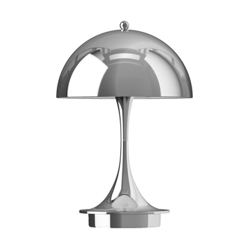 Lampe de table Panthella 160 Portable v3 - High lustre chrome plated - Louis Poulsen