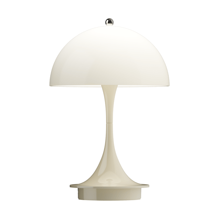 Lampe de table Panthella 160 Portable v3, Opal beige Louis Poulsen