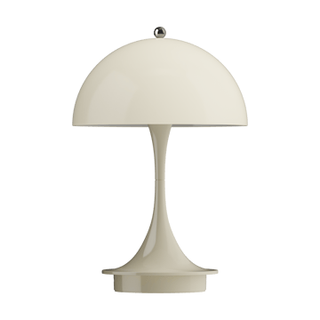 Lampe de table Panthella 160 Portable v3 - Opal beige - Louis Poulsen