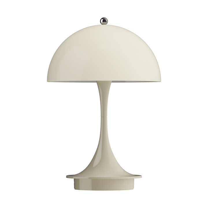 Lampe de table Panthella 160 Portable v3, Opal beige Louis Poulsen