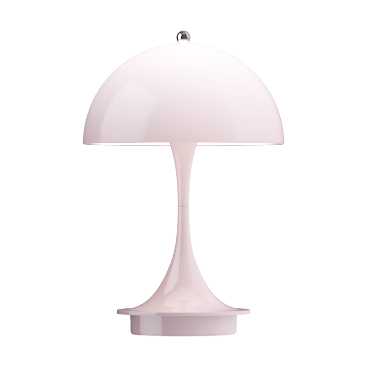 Lampe de table Panthella 160 Portable v3 - Opal pale rose - Louis Poulsen