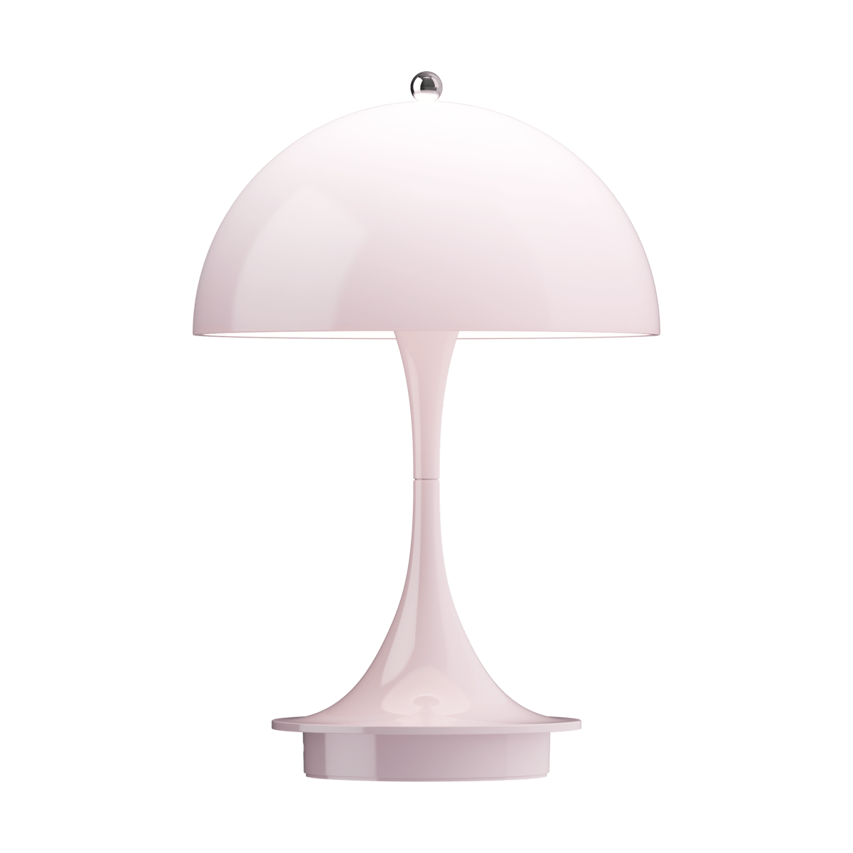 Louis Poulsen Lampe de table Panthella 160 Portable v3 Opal pale rose