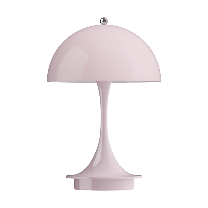 Lampe de table Panthella 160 Portable v3, Opal pale rose Louis Poulsen