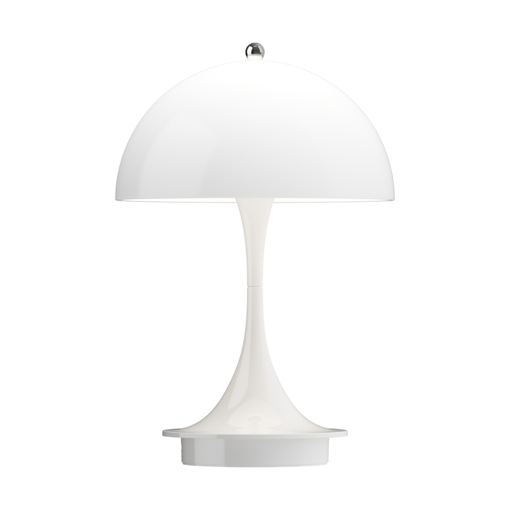 Lampe de table Panthella 160 Portable v3 - Opal white - Louis Poulsen