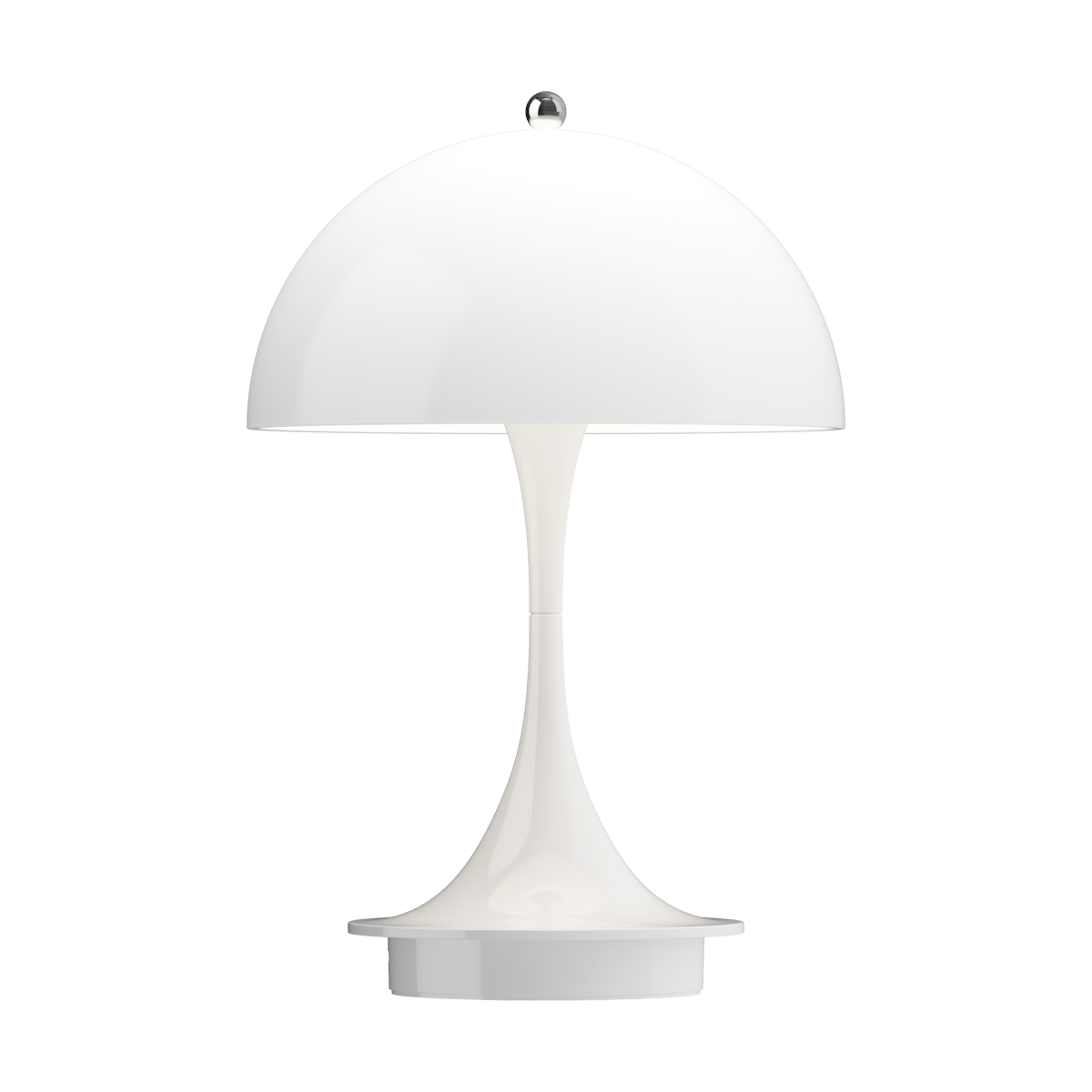 Louis Poulsen Lampe de table Panthella 160 Portable v3 Opal white